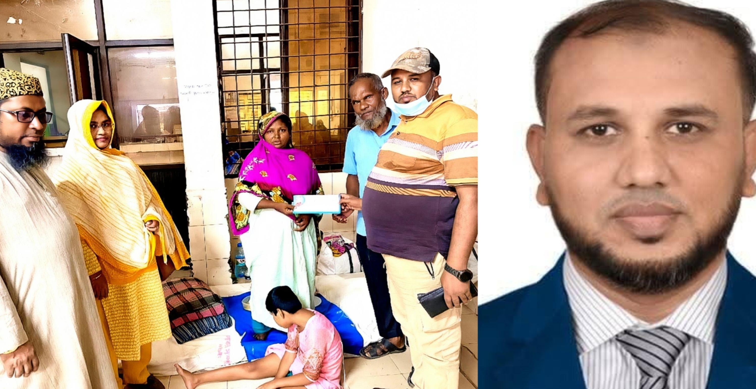 জন্মদিনে মানবিকতার ছোঁয়া — প্রতিবন্ধী শিশুর পাশে জাহিদ