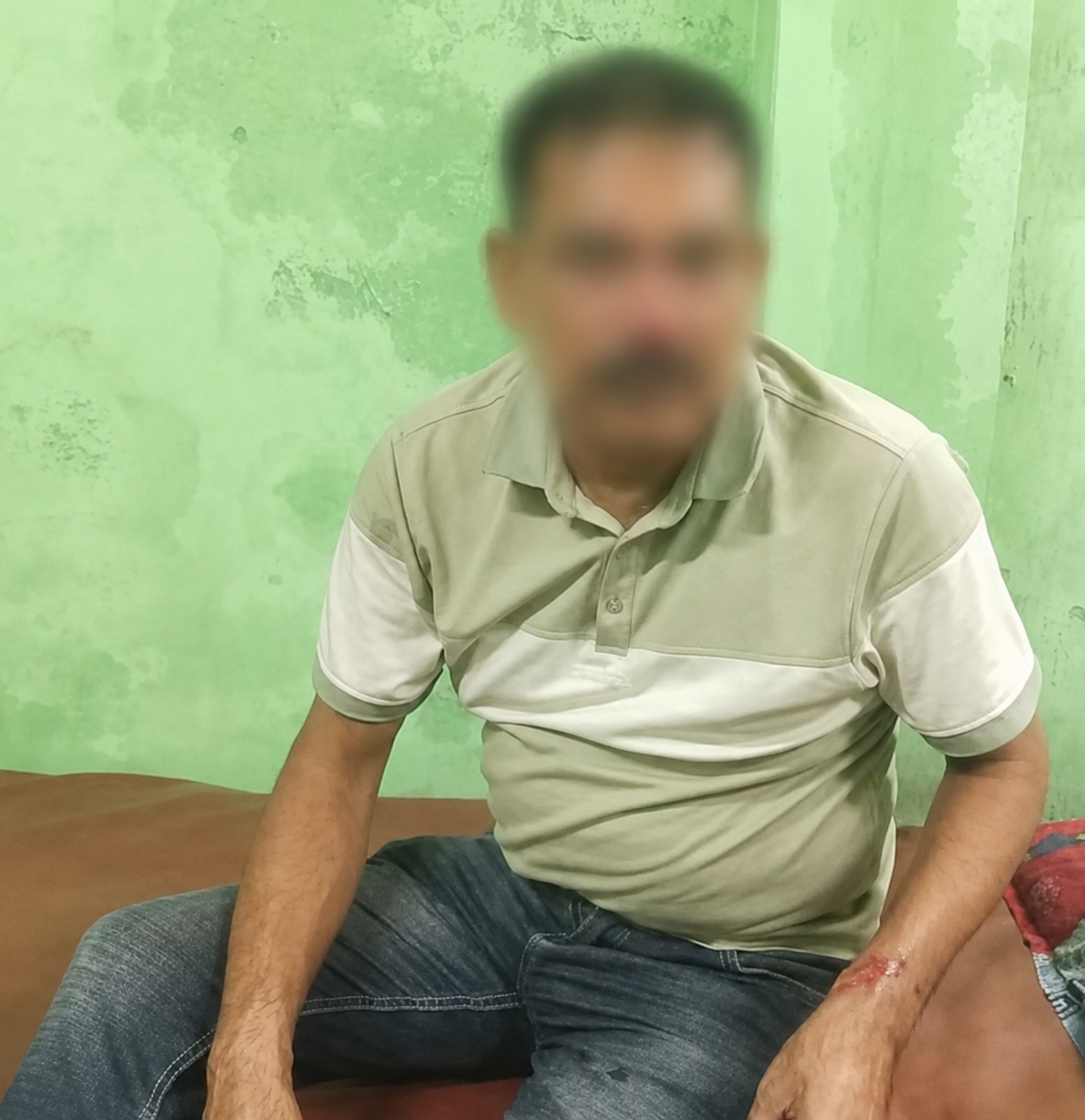 কুলিয়ারচরে সড়ক দূর্ঘটনায় সাংবাদিক মুহাম্মদ কায়সার হামিদ আহত