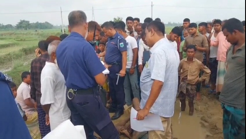 ক্ষেতলালে হতাহতের মধ্যে এক যুবকের মরদেহ উদ্ধার