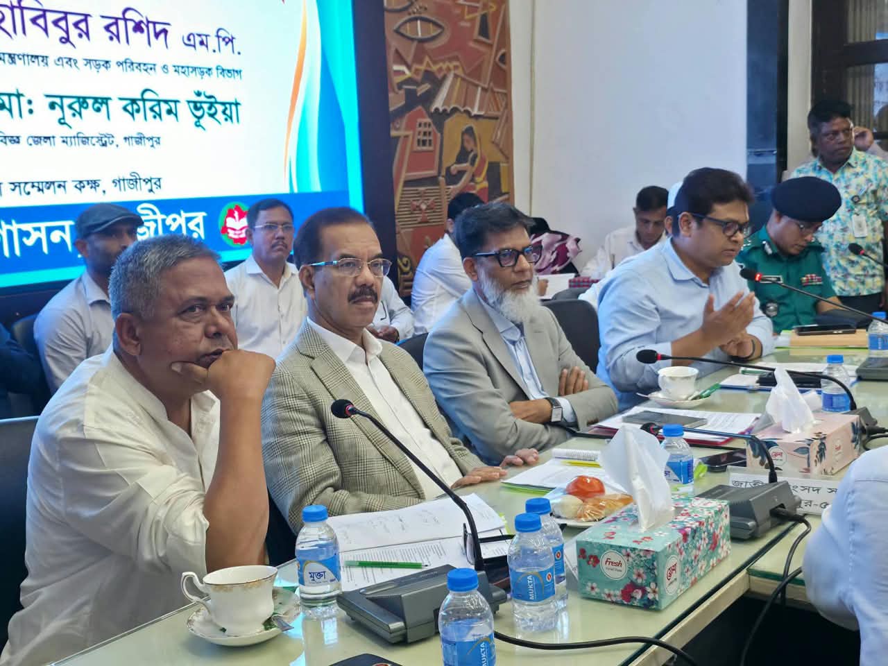 গাজীপুর জেলা আইন-শৃঙ্খলা কমিটির সভা অনুষ্ঠিত