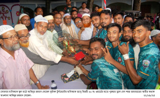 আবিদুর রহমান সোহেল ফুটবলের  চূড়ান্ত পর্বে ২০নং ওয়ার্ড