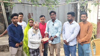 টিউশনি আর জমানো টাকায় রোকাইয়াদের স্বপ্ন বাঁচালেন ছাত্রনেতা জারিফ সাদাফ
