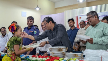 বগুড়ার শিবগঞ্জে বিশেষ চাহিদাসম্পন্ন শিশুদের মাঝে অ্যাসিস্টিভ ডিভাইস ও মেধাবী শিক্ষক-শিক্ষার্থীদের সংবর্ধনায় অংশ নিলেন প্রতিমন্ত্রী মীর শাহে আলম এমপি