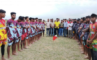 বগুড়ায় সারিয়াকান্দিতে প্রীতি ফুটবল টুর্ণামেন্ট অনুষ্ঠিত