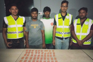 পাঁচবিবিতে ট্যাপেন্টাডল ট্যাবলেটসহ দুই মাদক ব্যবসায়ী গ্রেফতার