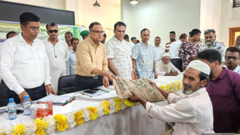 কুলিয়ারচরে কৃষকের মাঝে বীনা মূল্যে বীজ,সার বিতরন উদ্বোধন করলেন প্রতিমন্ত্রী শরিফুল আলম