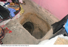 জয়পুরহাটে সন্তান হয়ে পঙ্গু পিতাকে জীবন্ত করব দিতে ঘরেই খোড়া হলো গর্ত