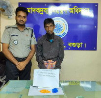 শিবগঞ্জে সোফার দোকানে ইয়াবা বিক্রি, ১৫৫ পিস ইয়াবাসহ আটক ১