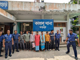 কাহালুতে পুলিশের অভিযানে গ্রেপ্তার একাধিক আসামি, ভ্রাম্যমাণ আদালতে দুজনের ৩ মাসের কারাদণ্ড