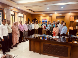 রাকাব অফিসার্স এসোসিয়েশনের নবনির্বাচিত  কমিটির রাজশাহীর ডিআইজি, বিবি ইডির সাথে সাক্ষাৎকার