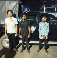 বগুড়ায় ১৫ গ্রাম গাঁজাসহ তিনজন গ্রেপ্তার, ভ্রাম্যমাণ আদালতে সাজা