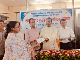 ৬০ জন স্কীম গ্রহিতা, ২১ টি সংস্থার মধ্যে  সমাজসেবার সুদমুক্ত ক্ষুদ্রঋণ বিতরণ