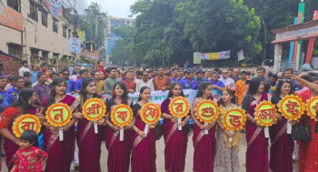নানা আয়োজনে বগুড়ায় শ্রীকৃষ্ণের জন্মাষ্টমী পালিত