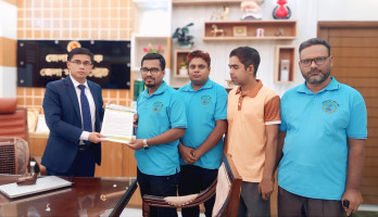 নিজের ও পরিবারের নিরাপত্তা চেয়ে বিএনপি নেতার বিরুদ্ধে ডিসি-এসপির কাছে মানবাধিকারকর্মী আরমানের স্মারকলিপি