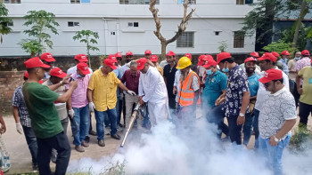 জয়পুরহাটে যুবদলের উদ্যোগে মশক নিধন ও পরিষ্কার-পরিচ্ছন্নতা কার্যক্রম শুরু